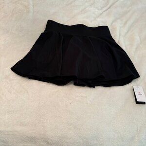 Baleaf NWT Laureate High Rise Pocketed Black A-line Skort Size M